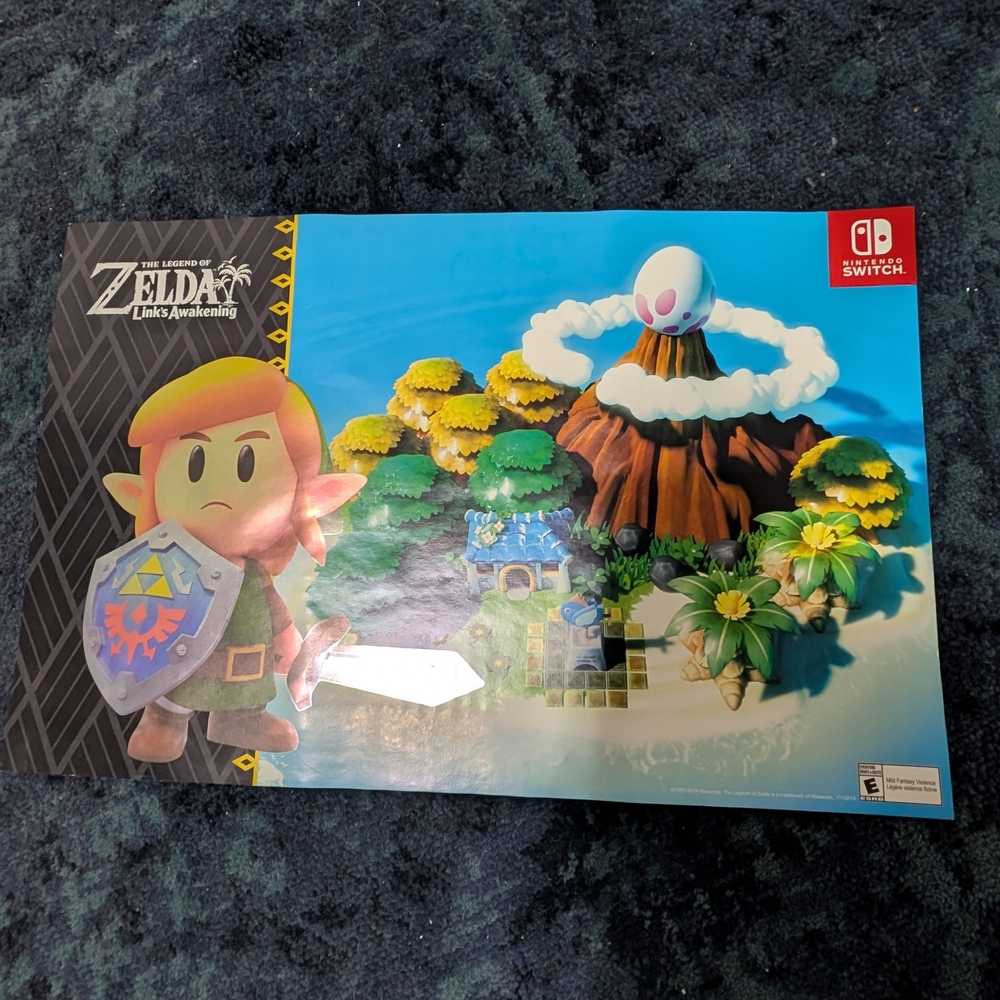 Nintendo Legend Of Zelda Links Awakening Artwork